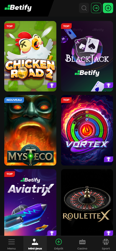 Betify machines à sous